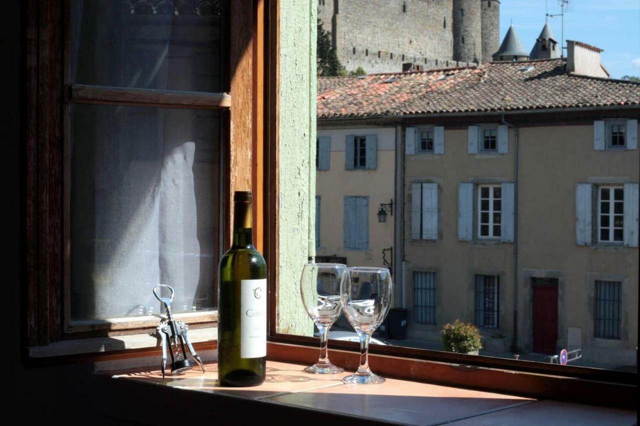 L'Or Vert, Castle View, Private Parking, Air Conditioner, Netflix, 160M From Medieval Town Carcassonne Exteriér fotografie